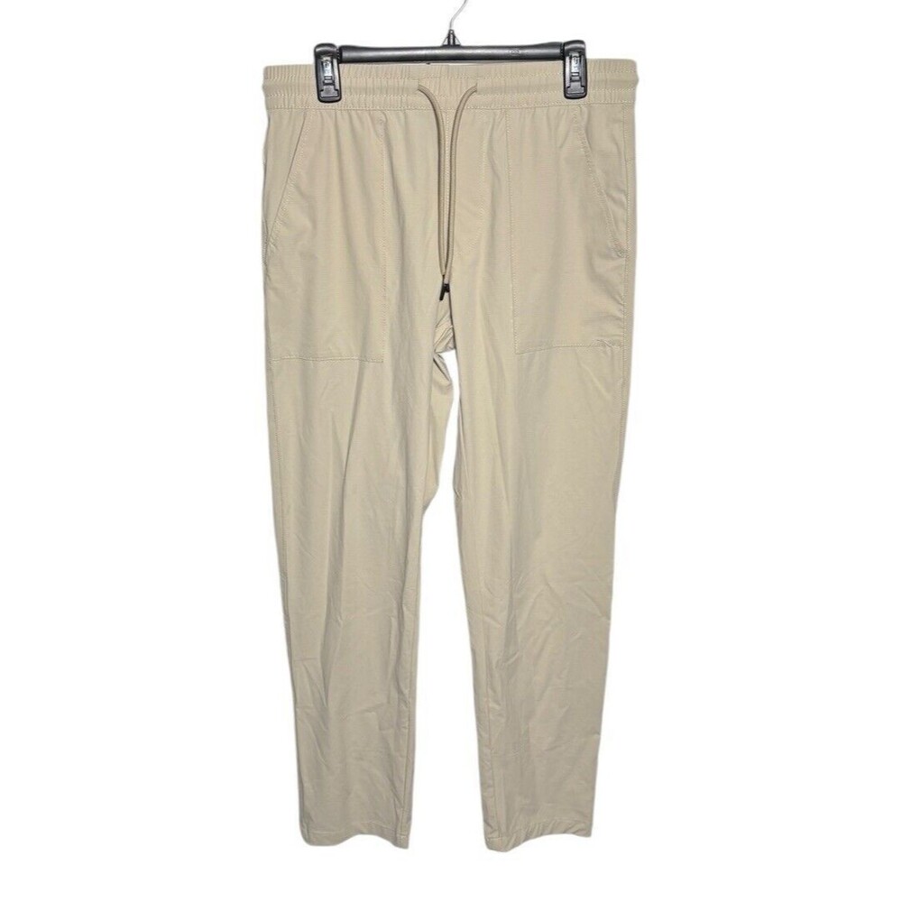 Royal Class Beige‎ Pull On Joggers Men’s Size Medium Drawstring
